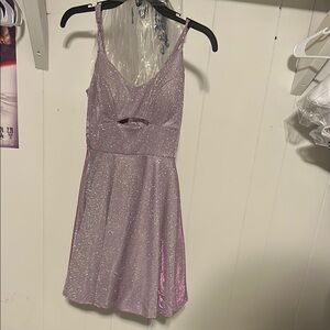 Sparkling Lavender Dress